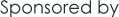 sponsored by